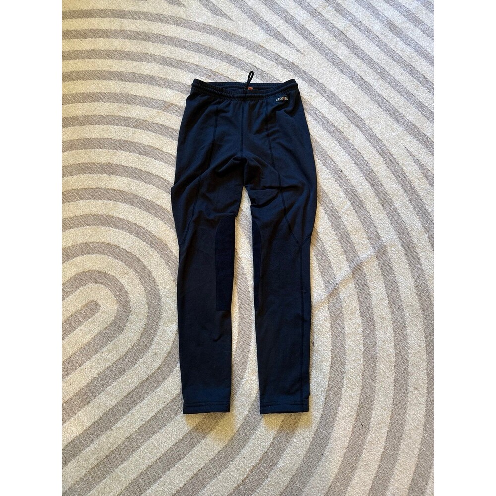 Kids Performance Knee Patch Pocket Riding Tight black